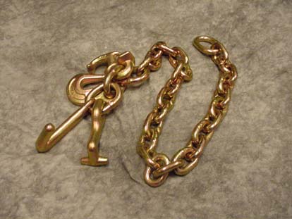 Tie Down Hook Cluster w/ 3' Chain